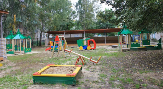 детская площадка в детсаде